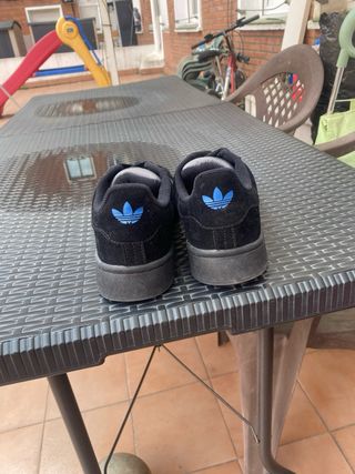 Zapatillas Adidas Campus - Negras/Azules
