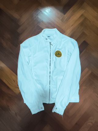 Chaqueta Versace vintage blanca