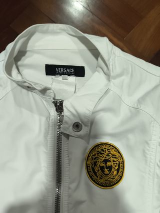 Chaqueta Versace vintage blanca