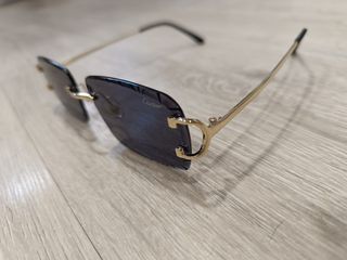 Gafas Cartier - Negras y Doradas