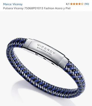 Pulsera Viceroy Acero Piel