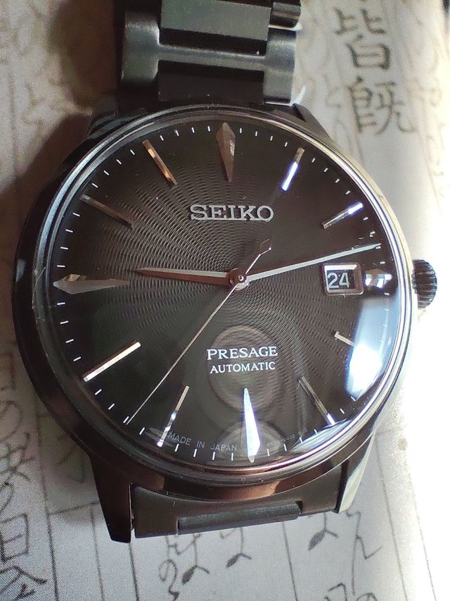 Seiko Presage Automático "Black Velvet"