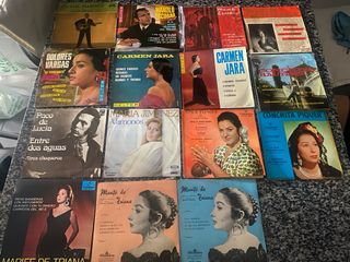 Discos antiguos flamenco - 14 LPs