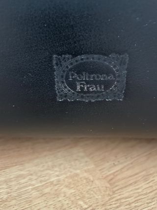 Divano Poltrona Frau - Pelle Nera