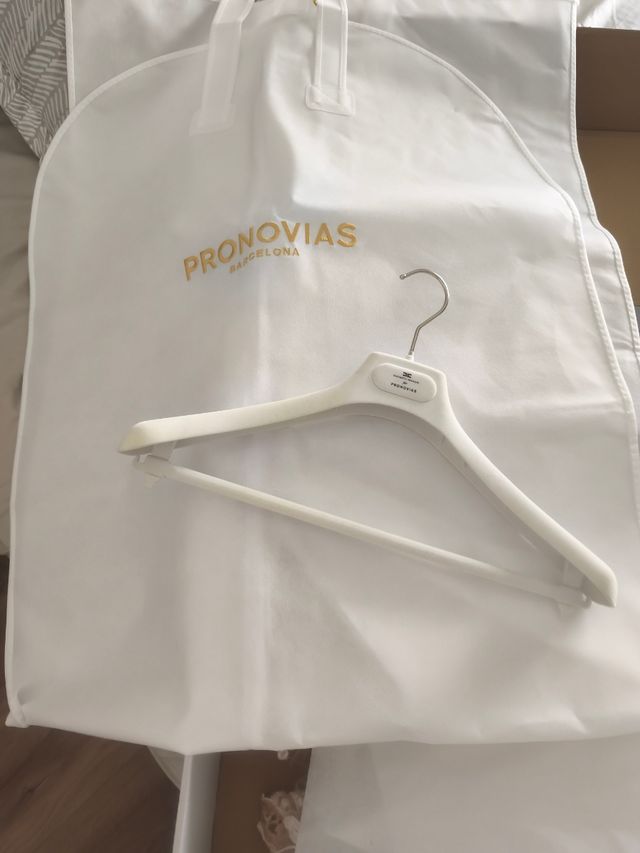 Vestido novia encaje blanco