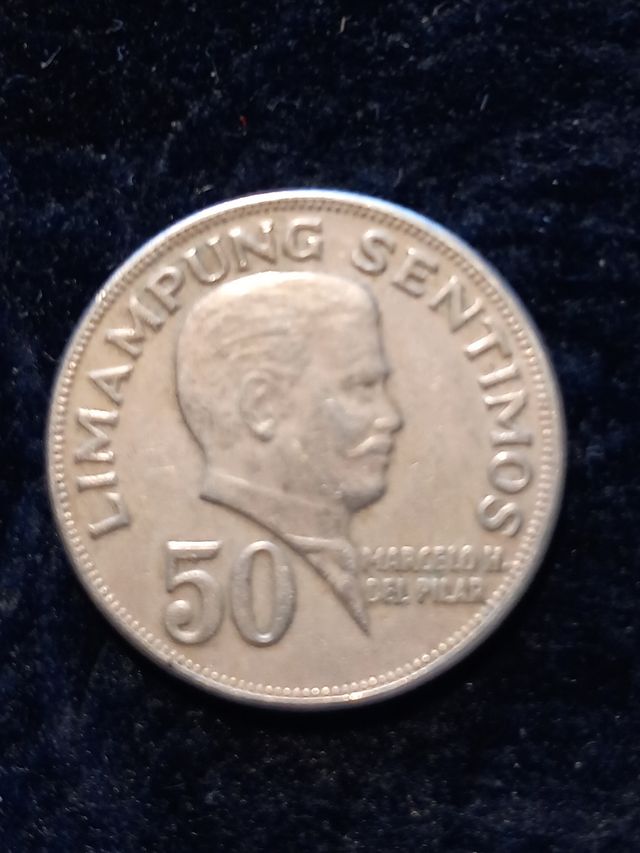 Moneda 50 Sentimos Filipinas 1972