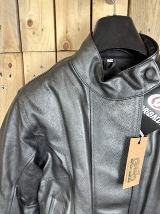 CHAQUETA T-M MOTO MUJER GARIBALDI GRIS 44