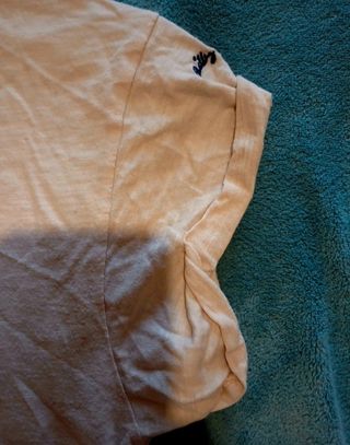 Top corto beige donna Tg M