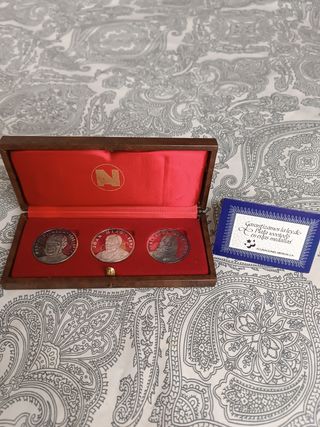 Medallas conmemorativas de plata