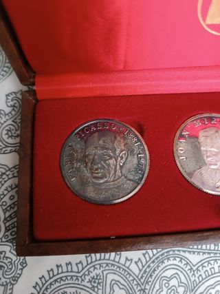 Medallas conmemorativas de plata