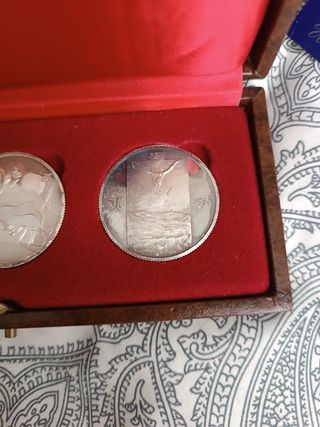 Medallas conmemorativas de plata