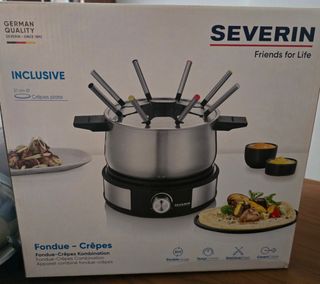 Olla Fondue-Crepes Severin