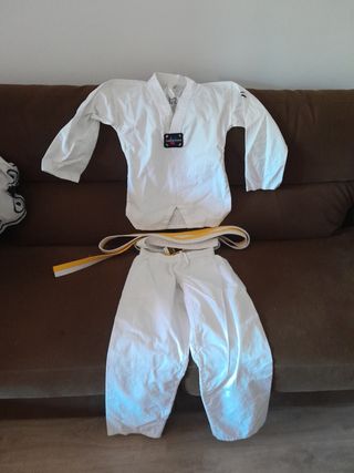 Kimono Taekwondo niña/o blanco