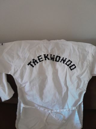 Kimono Taekwondo niña/o blanco