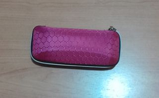 Estuche gafas rosa