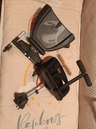 Patinete y silla para niño