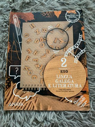 Pack 3 libros Lingua Galega e Literatura 2º ESO
