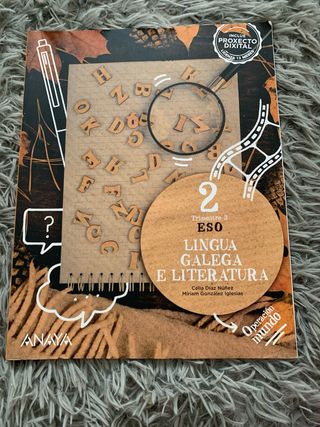 Pack 3 libros Lingua Galega e Literatura 2º ESO