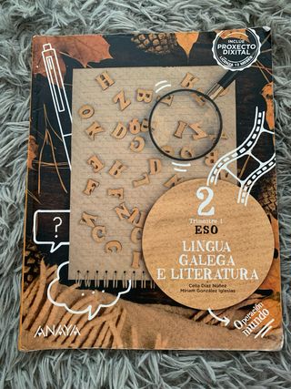 Pack 3 libros Lingua Galega e Literatura 2º ESO
