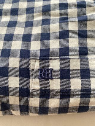 Camisa Pedro del Hierro XL - cuadros azul blanco