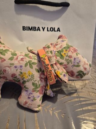 Pulsera Bimba y Lola - Perro floral