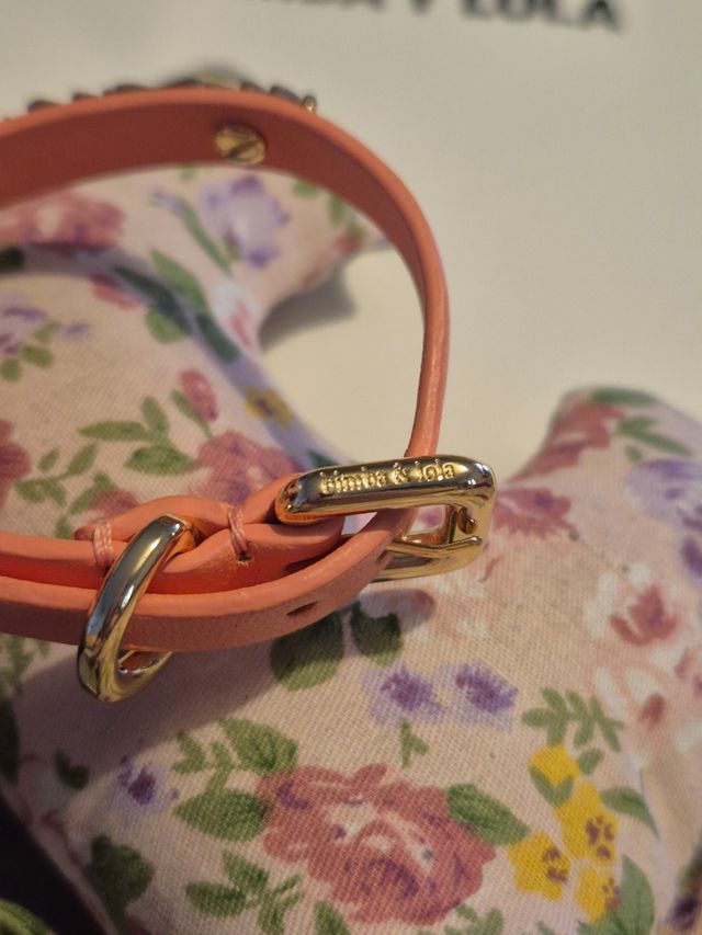 Pulsera Bimba y Lola - Perro floral