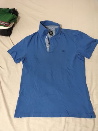 Polo Pedro del Hierro azul