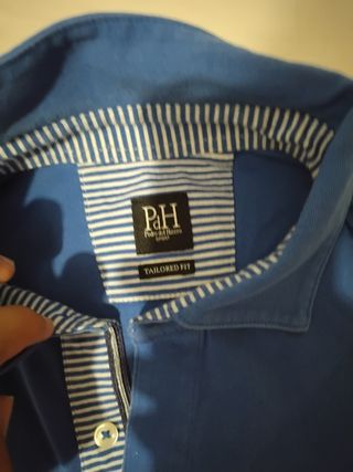 Polo Pedro del Hierro azul