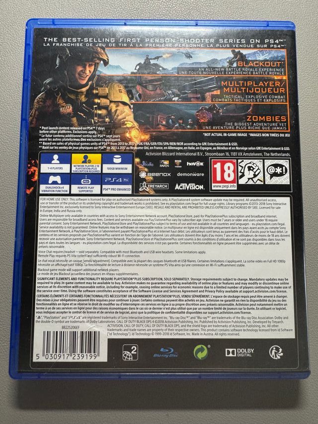 Call Of Duty Black Ops 4 - PS4