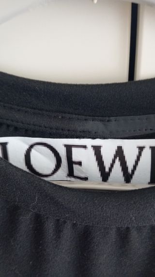 Camiseta negra Loewe