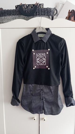 Camiseta negra Loewe