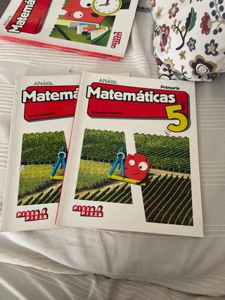 Matemáticas anaya pieza a pieza 5 primaria