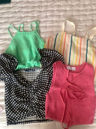  tops niña - Bershka, Kiabi - S