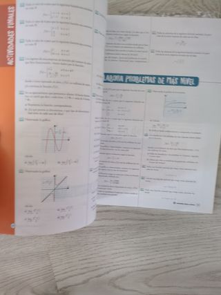 Libro de matemáticas CS 1 Bach Bruño.