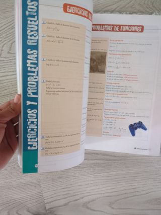 Libro de matemáticas CS 1 Bach Bruño.