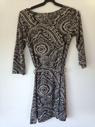 Vestido estampado étnico Talla M