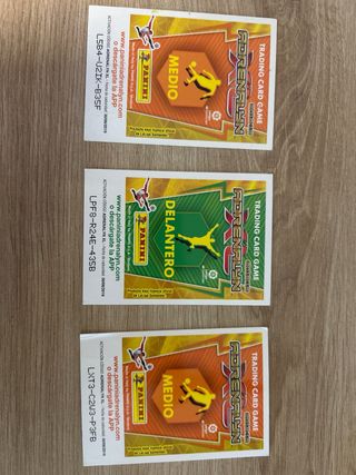 3 Cromos Liga Adrenalyn XL 18-19