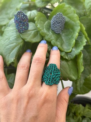 Anillos artesanales ¡Nuevos! Varios colores