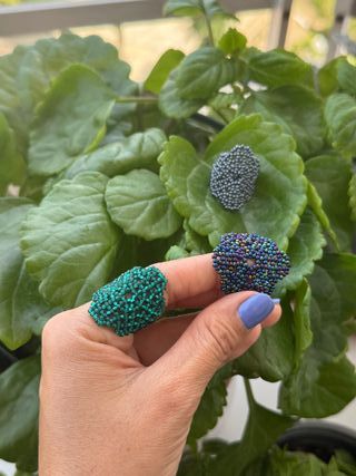 Anillos artesanales ¡Nuevos! Varios colores