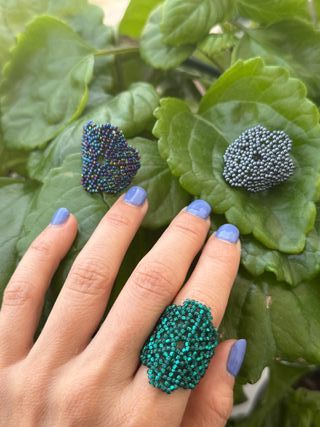 Anillos artesanales ¡Nuevos! Varios colores