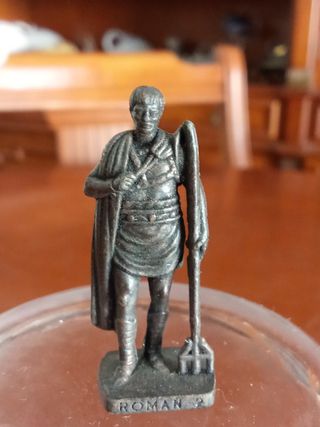 Figura Romana de Plomo antigua kinder