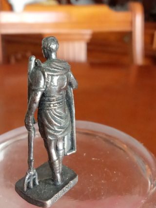 Figura Romana de Plomo antigua kinder