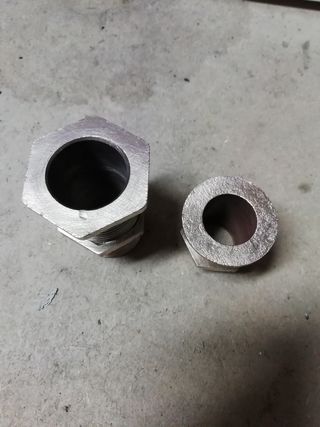 2 Racor latón depósito tinaco.