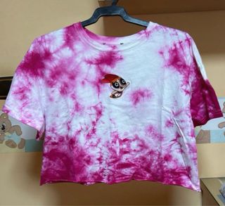 2 Camisetas tie-dye Powerpuff Girls