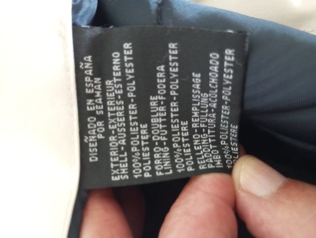 Cazadora Seaman Nautic Wear beige-azul