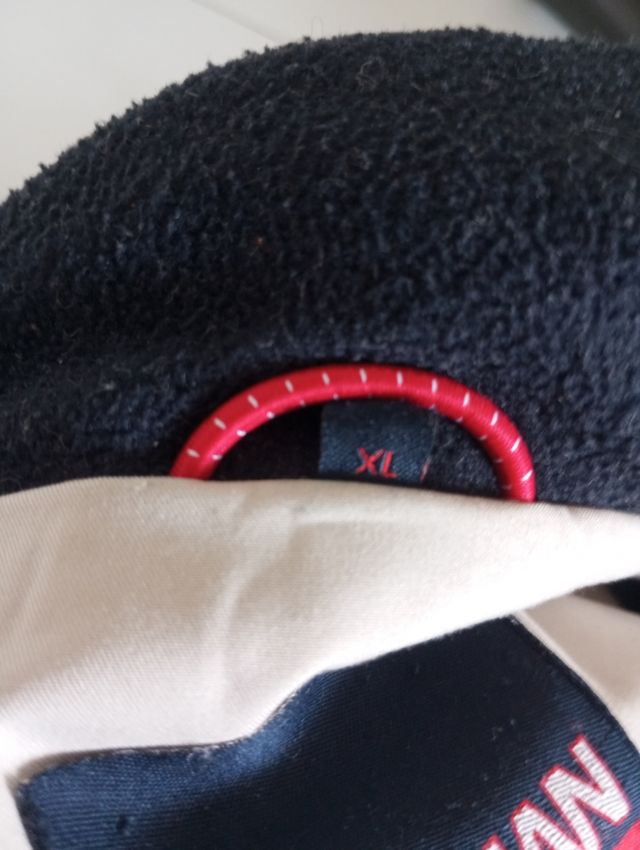 Cazadora Seaman Nautic Wear beige-azul