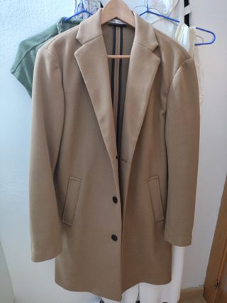 Abrigo beige Zara - usado una vez