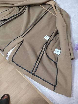 Abrigo beige Zara - usado una vez