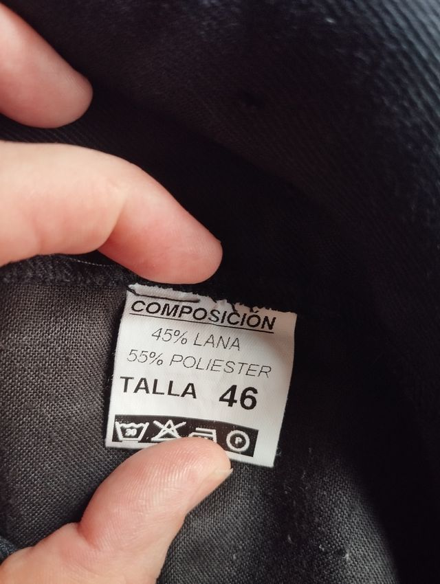 Pantalones azul marino para uniforme o para vestir