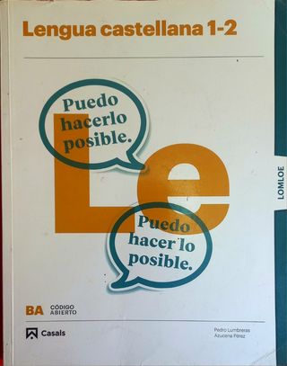 Lengua Castellana 1-2 BA